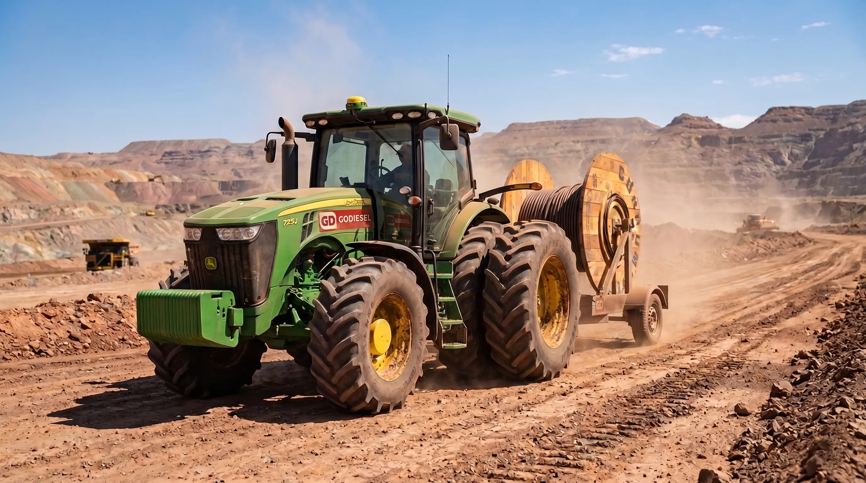 Tractor agrícola 170 HP